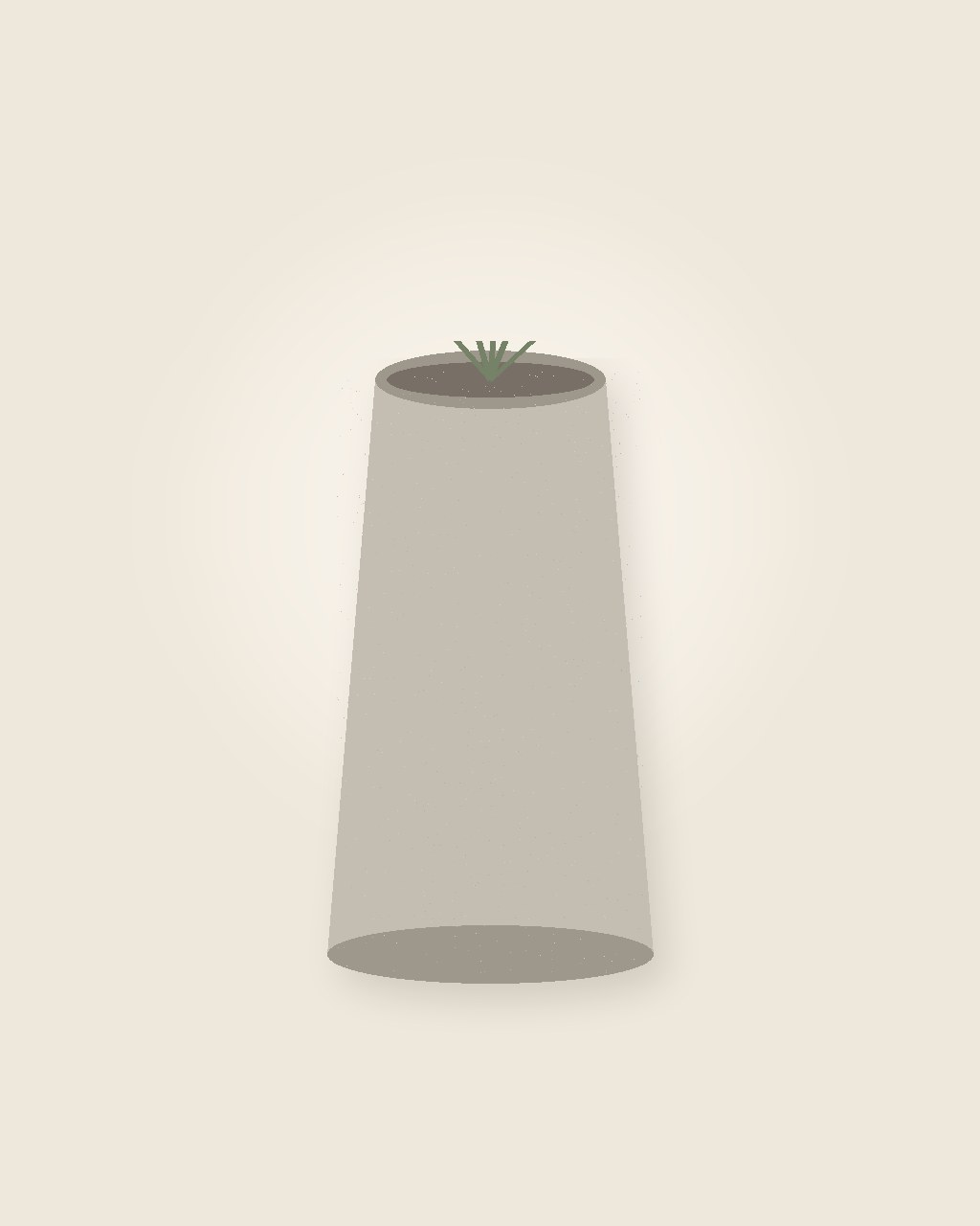 Vase Béton Miel